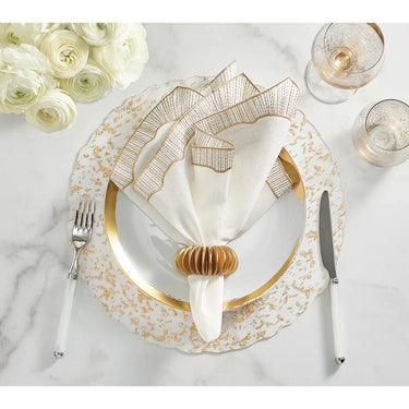 Demilune Napkin Ring, Set of 4