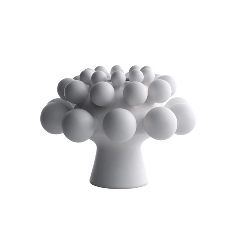 Nimbus Dome Vase, Alabaster