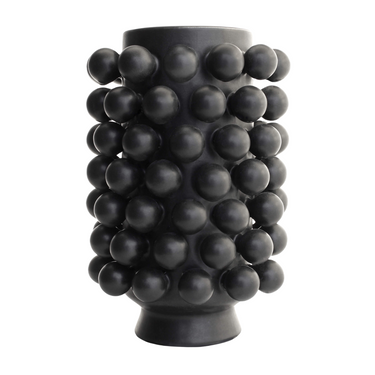 Nimbus Wide Vase, Onyx