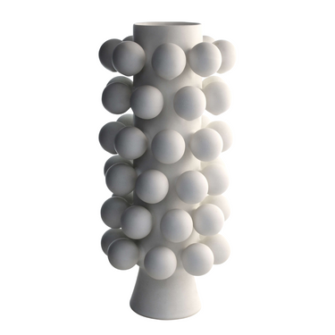 Nimbus Tall Vase, Alabaster