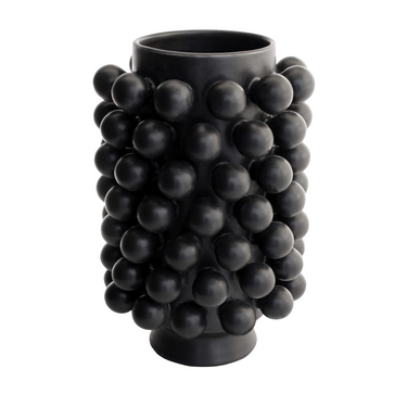 Nimbus Wide Vase, Onyx