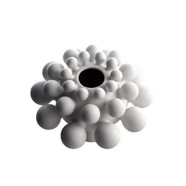 Nimbus Dome Vase, Alabaster