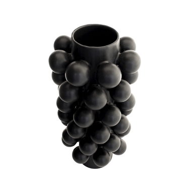 Nimbus Tall Vase, Onyx