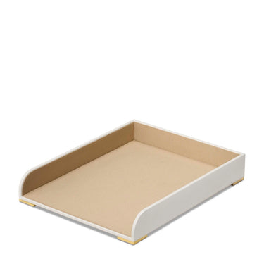 Piero Leather Paper Tray