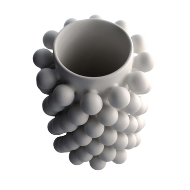 Nimbus Wide Vase, Alabaster