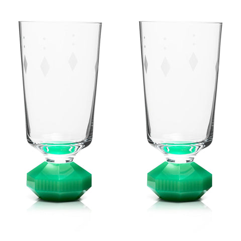 Chelsea Tall Crystal Glass, Set of 2