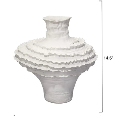 Ruffle Vase