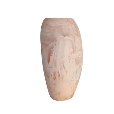Oceana Tall Vase, Medium, Blush