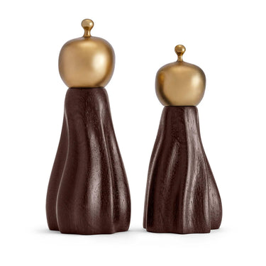 Haas Fantomes Salt & Pepper Mills, Set of 2