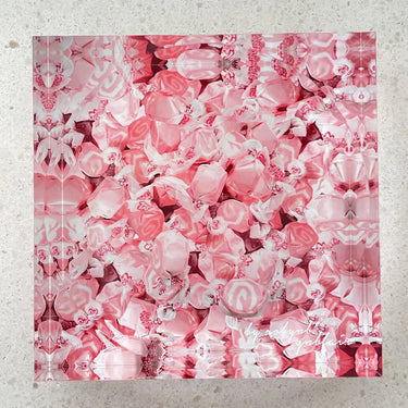 Candy Dish, Rosey Beach Taffy