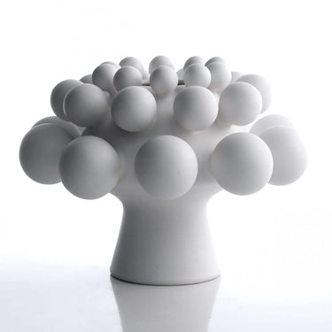 Nimbus Dome Vase, Alabaster