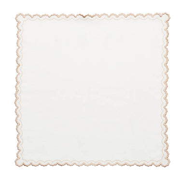 Arches Napkin, White & Natural, Set of 4