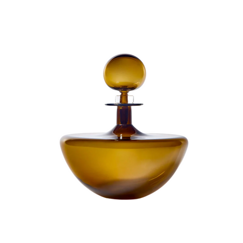 Petite Low Arc Decanter, Topaz