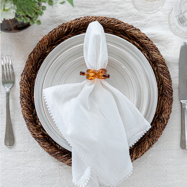 Berry Trim Napkin