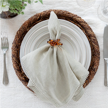 Berry Trim Napkin