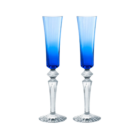 Mille Nuits Flutissimo Flute, Blue, Set of 2