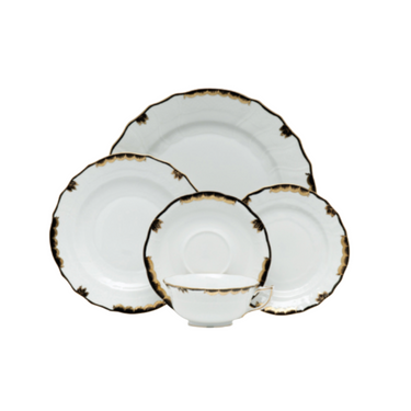 Princess Victoria Dinnerware, Black