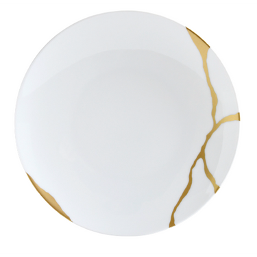 Kintsugi Sarkis Coupe Salad Plate