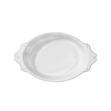 Berry & Thread Oval Baker,13"