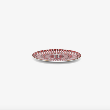 Arcadia Bread Plate, Red