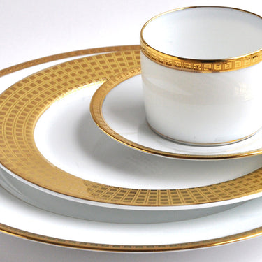 Athena Dinnerware, Gold