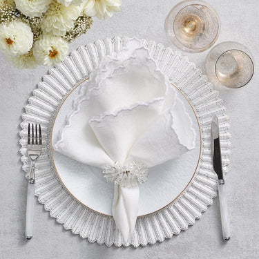 Arches Napkin, White, Set of 4