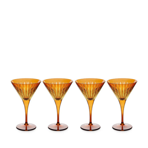 Prism Martini Glass, Set of 4