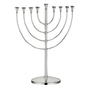Silver-Plated Hanoukia