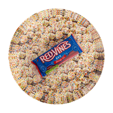 Oversized Candy Dish, Rainbow Drop