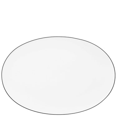 TAC 02 Platinum Oval Platter, 13"