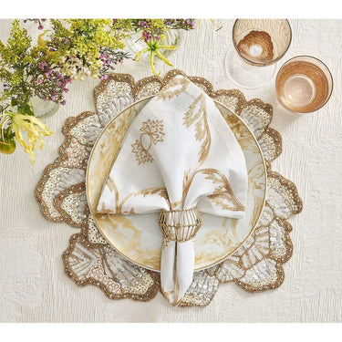 Cage Napkin Ring, Set of 4