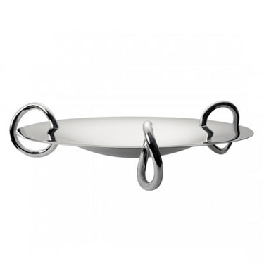 Vertigo Silver-Plated Centerpiece Dish