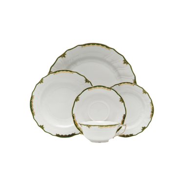 Princess Victoria Dinnerware, Dark Green
