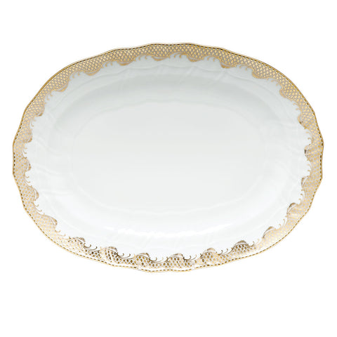 Fish Scale Oval Platter