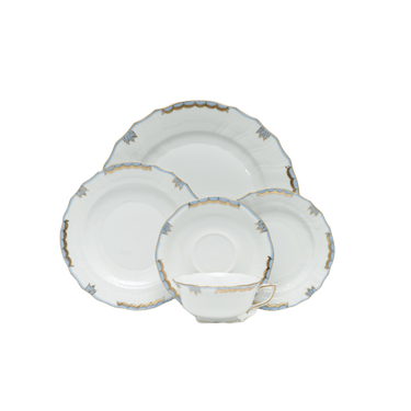 Princess Victoria Dinnerware, Light Blue