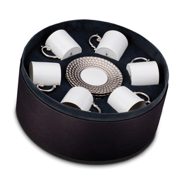 Aegean Espresso Cup & Saucer, Set of 6