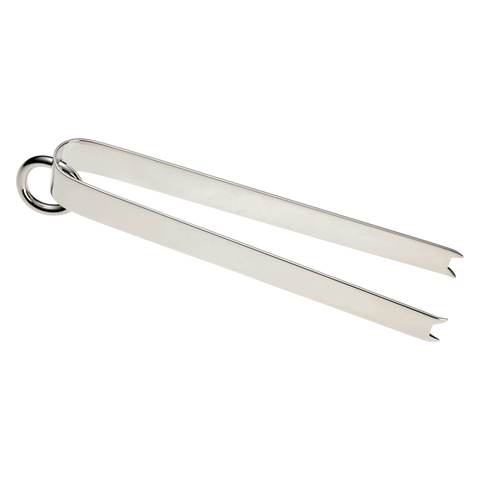 Vertigo Silver-Plated Ice Tongs