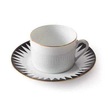 Punk Tea Cup with Saucer
