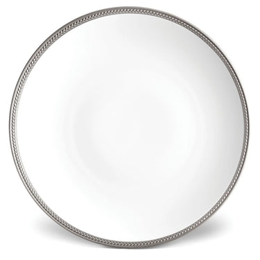 Soie Tressée Dinnerware, Platinum