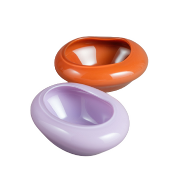 Candy Dish, Set of 2, Almond & Milky Lavender