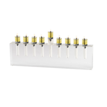 Oil Acrylic Menorah