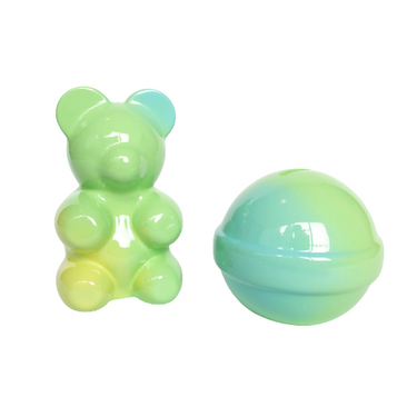 Candy Piggy Bank Set, Mint Chip