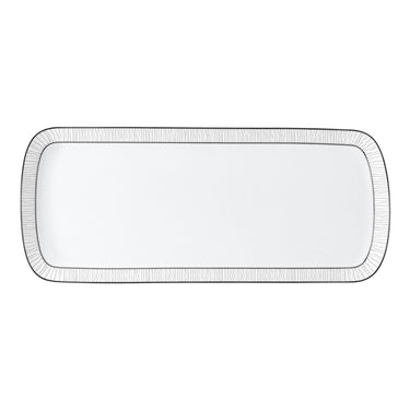 Dune Rectangular Cake Platter, 16"