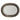 Ecume Platinum Oval Platter, 11.8