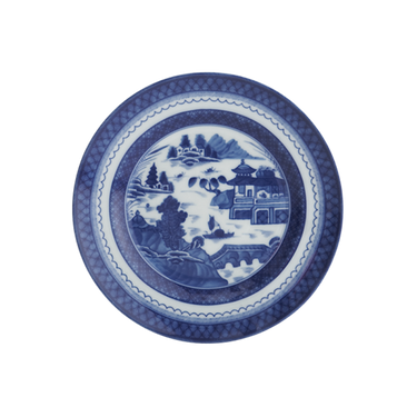 Blue Canton Bread & Butter Plate