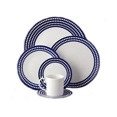 Perlée Dinnerware, Blue
