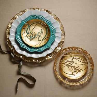 Rufolo Glass Salad Plate