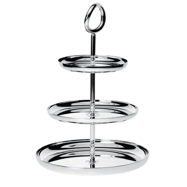 Vertigo Silver-Plated 3-Tier Pastry Stand