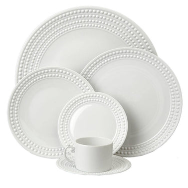 Perlée Dinnerware, White