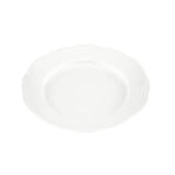 Antico Doccia Flat Plate by Ginori 1735 Fine White Porcelain